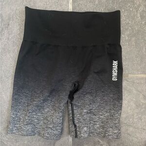 Gymshark Black to Gray Gradient Shorts
